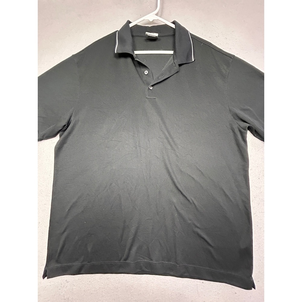 Nike Golf Polo Shirt Polyester Black XL Mens